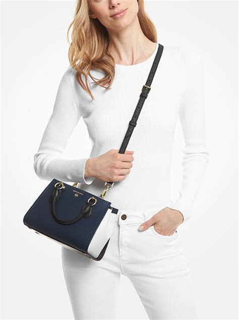 michael kors marilyn small|Marilyn Small Saffiano Leather Crossbody Bag .